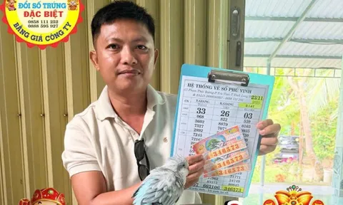 Xổ số miền Nam: Cách đổi thưởng “lạ” của 1 người trúng đặc biệt 3 tờ vé số