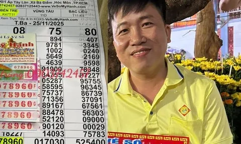 Xổ số miền Nam: Thầy giáo ở TPHCM trúng 4 tỉ đồng, nhận hết tiền mặt