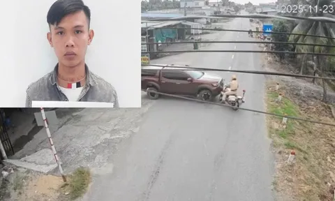 Vụ lái xe bán tải tông CSGT rồi bỏ trốn: Tạm giữ tài xế Nguyễn Võ Hoài Nhớ