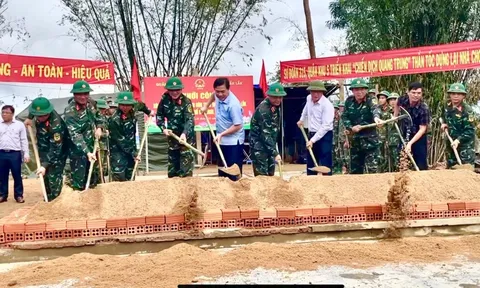 CLIP: Khởi công xây dựng 684 ngôi nhà cho người dân trong "Chiến dịch Quang Trung thần tốc"