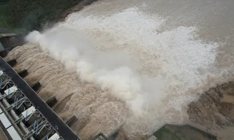 Cận cảnh thủy điện Sông Ba Hạ - nơi vừa có mức xả lũ 'chưa từng có'