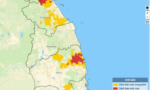 Cảnh báo khẩn đến 3 tỉnh thành