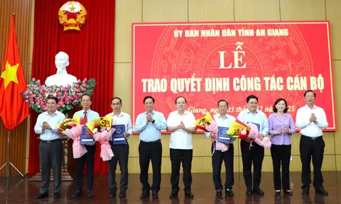 An Giang điều động, bổ nhiệm nhiều cán bộ