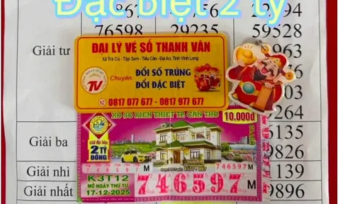 Trúng độc đắc 2 tỷ, người đàn ông Vĩnh Long chỉ nhận 5 triệu đồng tiền mặt