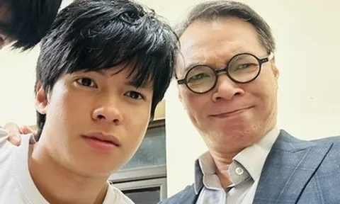 Con trai giống NSND Trần Lực như đúc, đóng vai chính đầu tay với bố ở tuổi 17