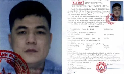 Quyết định truy nã đặc biệt Hoàng Hữu Huynh