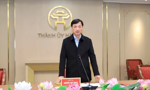 Bí thư Thành ủy Hà Nội Nguyễn Duy Ngọc: Đẩy nhanh tiến độ điều tra, xử lý 5 vụ án, vụ việc lớn