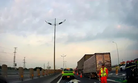 Tài xế tử vong trên tuyến cao tốc TPHCM - Trung Lương - Mỹ Thuận - Cần Thơ