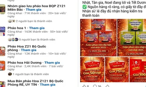 Xuất hiện thủ đoạn lừa đảo mới, người dân mua pháo hoa trên mạng đặc biệt chú ý