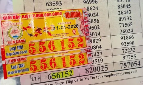 Xổ số miền Nam: Sáng 12-1, đại lý đang tìm người trúng độc đắc 84 tỉ đồng