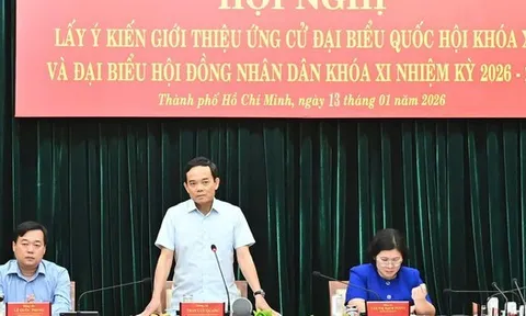 Giới thiệu Bí thư Thành ủy TPHCM Trần Lưu Quang ứng cử đại biểu Quốc hội khóa XVI