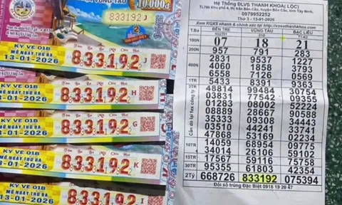 Xổ số miền Nam: Sáng 14-1, độc đắc lộ diện ở nơi thường xuyên có người trúng số