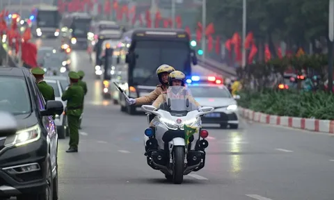 Điều chỉnh phân luồng giao thông phục vụ Đại hội Đảng