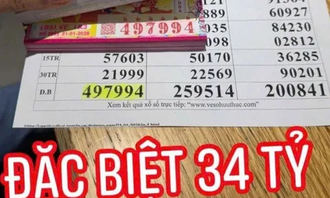 Xổ số miền Nam: Đã tìm ra người trúng 34 tỉ đồng ở phường Chợ Lớn, TPHCM