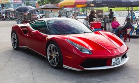 Siêu xe Ferrari 488 từng tai nạn nát đầu của đại gia Hà Nội ‘hồi sinh’ sau 4 năm