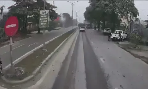 Cục CSGT lên tiếng vụ một cảnh sát bị tông tử vong: "Tài xế xe tải đi kiểu thói quen điền vào chỗ trống"