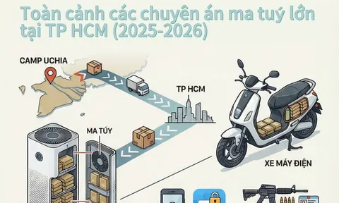 Điểm lại các vụ án ma túy lớn tại TPHCM