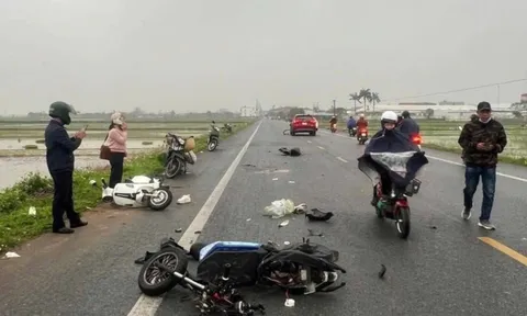 Tai nạn giao thông nghiêm trọng, 2 học sinh tử vong