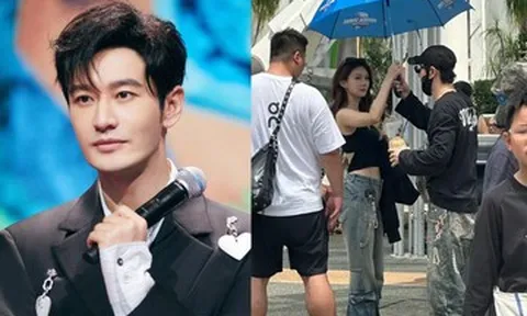 Diễn viên Huỳnh Hiểu Minh đi du lịch với bạn gái mới kém 22 tuổi