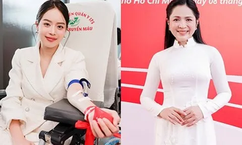 Hoa hậu Thanh Thủy hiến máu, ca sĩ Duyên Quỳnh xúc động vì điều đặc biệt