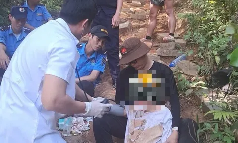 Cứu nạn kịp thời du khách gãy xương đòn khi leo núi Bà Đen