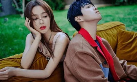 Diễn viên Tần Lam lộ ảnh qua đêm tại nhà bạn trai kém 10 tuổi