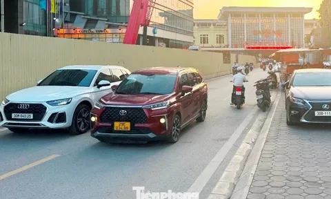 Hà Nội cấm xe đi đường Trần Hưng Đạo để thi công ga ngầm metro