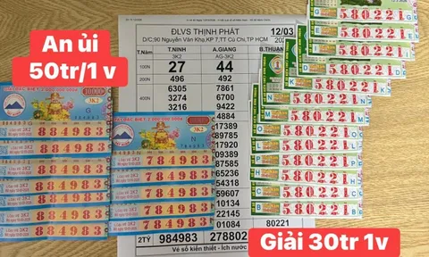 Xổ số miền Nam: TPHCM và Vĩnh Long tiếp tục có nhiều người trúng số