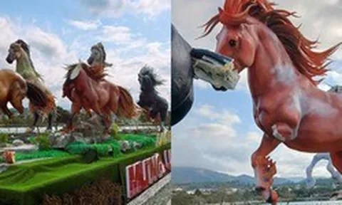 Hoàn cảnh của 2 cháu nhỏ đập phá mô hình "Mã đáo thành công" 400 triệu đồng, trưởng thôn tiết lộ bất ngờ