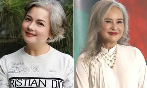 2 mỹ nhân tóc bạc là diễn viên nổi tiếng: Người là Đại tá, người mắc bạo bệnh