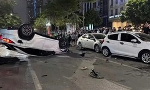 Nóng: Tạm giữ hình sự tài xế Vũ Quang Chiến trong vụ xe Lexus tông liên hoàn 6 ô tô