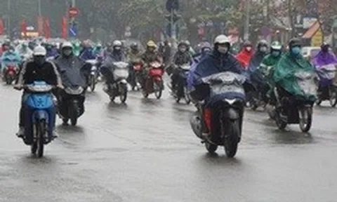 Ngày mai (29/3), miền Bắc nhiều nơi xuất hiện mưa rào