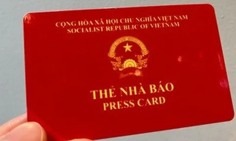 Gia hạn sử dụng Thẻ nhà báo kỳ hạn 2021-2025 đến hết ngày 30-6-2026