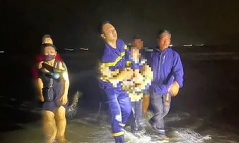 Tìm thấy thi thể một nam sinh mất tích khi đi tắm biển