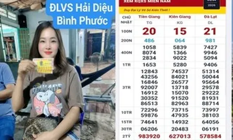 Hai giải độc đắc xổ số miền Nam lộ diện vào sáng 6-4 tại TPHCM và Đồng Nai