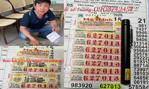 Trưa 7-4, thêm một phụ nữ ở TPHCM trúng giải độc đắc xổ số miền Nam