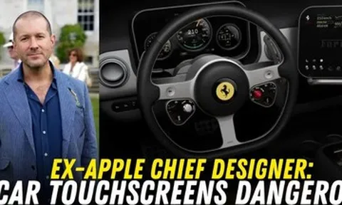 Cựu giám đốc thiết kế Apple: Màn hình cảm ứng trên ô tô nguy hiểm, kém hiệu quả