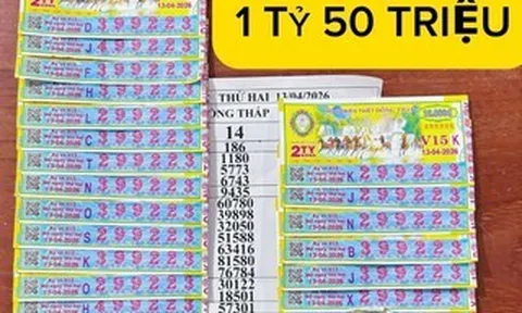 Sáng 14-4, lộ diện nhiều người ở TPHCM và các tỉnh trúng thưởng xổ số miền Nam