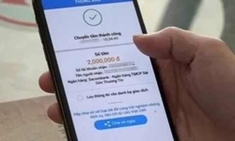 Hàng triệu người dùng ngân hàng giữ lại được tiền nhờ thông báo này