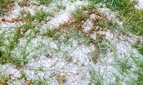 Mưa đá liên tục 4 ngày ở phía Tây Quảng Ngãi