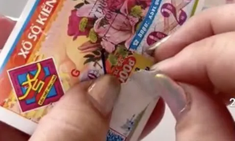 Cảnh báo chiêu lừa đổi thưởng bằng vé số giả