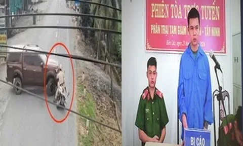 Phạt tù đối tượng dùng biển số giả, lái xe tông vào xe CSGT ở Tây Ninh