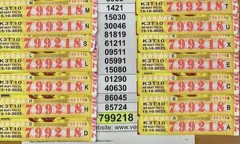 LẰN RANH: Vé số ảo, trắng tay thật