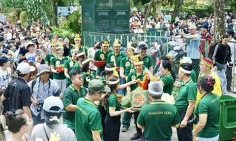 Phi Phi rước dâu, Thảo Em "theo chồng về dinh" tại Thảo Cầm Viên