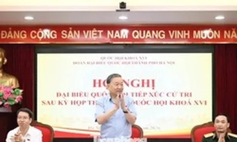Tổng Bí thư, Chủ tịch nước Tô Lâm tiếp xúc cử tri Hà Nội