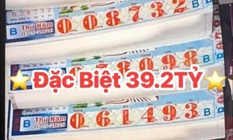 Xổ số miền Nam ngày 7-5: Lộ diện nơi trúng độc đắc và an ủi 160 vé
