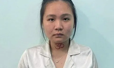 Lê Ngọc Tường Vy sinh năm 2008 đã ra đầu thú