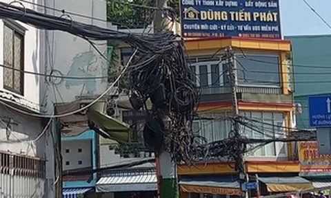 Mối nguy từ trụ điện