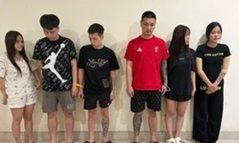 Đột kích phòng trọ tầng 2, công an phát hiện đĩa thủy tinh, thẻ CCCD dính tinh thể trắng: Nguyễn Thanh Tùng và 4 đối tượng bị khởi tố