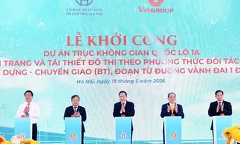 Khởi công trục không gian Quốc lộ 1A gồm 16 làn xe, vốn đầu tư gần 162.000 tỉ đồng